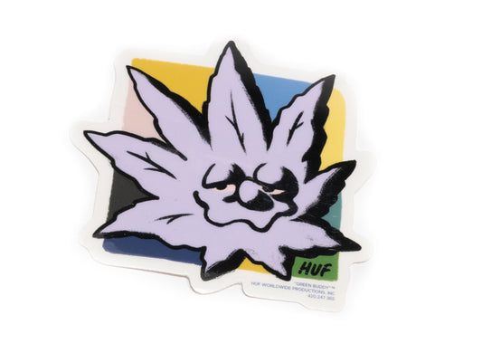 HUF Purple Buddy Sticker