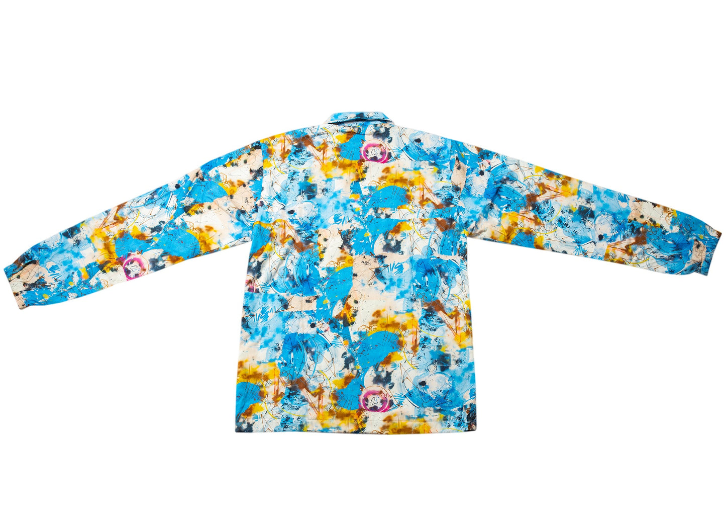 Comme des Garçons SHIRT x Futura Coach Jacket in Blue