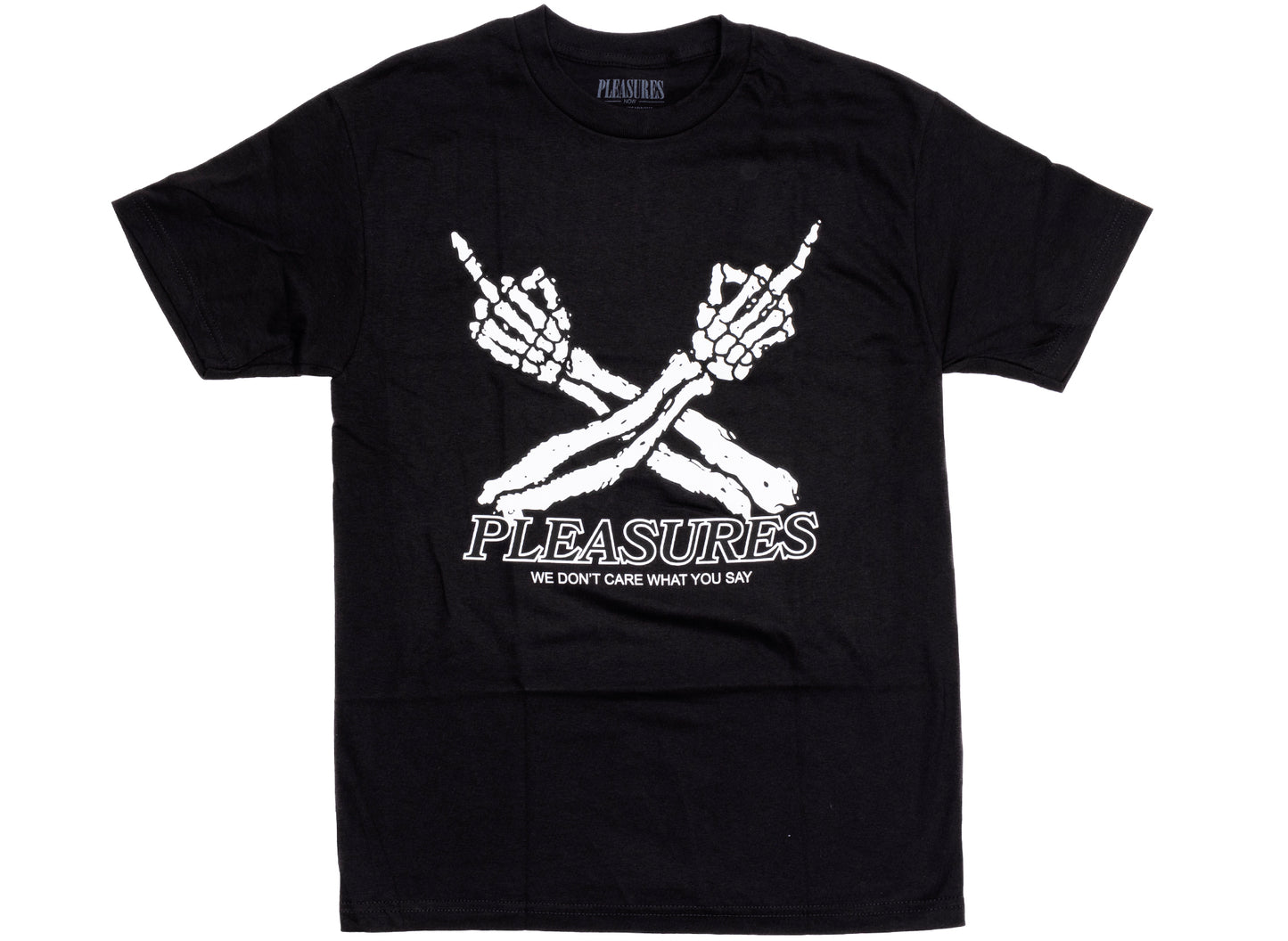Pleasures Don't Care Tee in Black