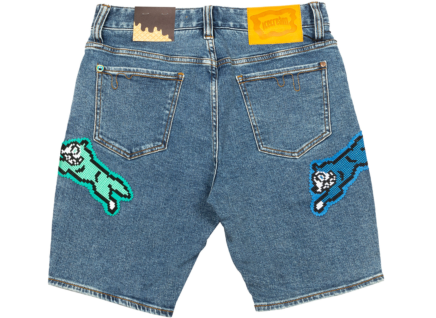 Shorts en jean Ice Cream Arc