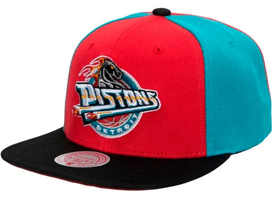 Mitchell & Ness NBA On the Block Pistons Snapback
