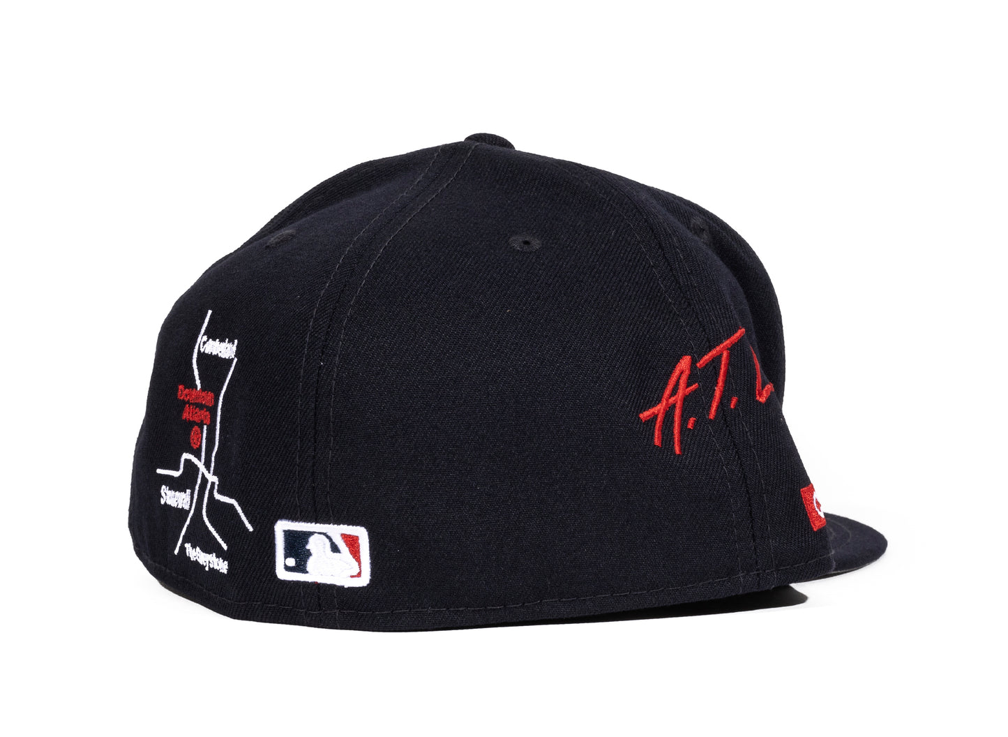 New Era Atlanta Braves Embroidered Fitted Hat