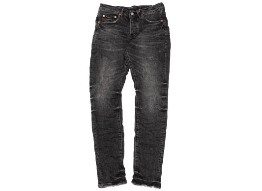 Purple Brand Aged Black Washed Jeans