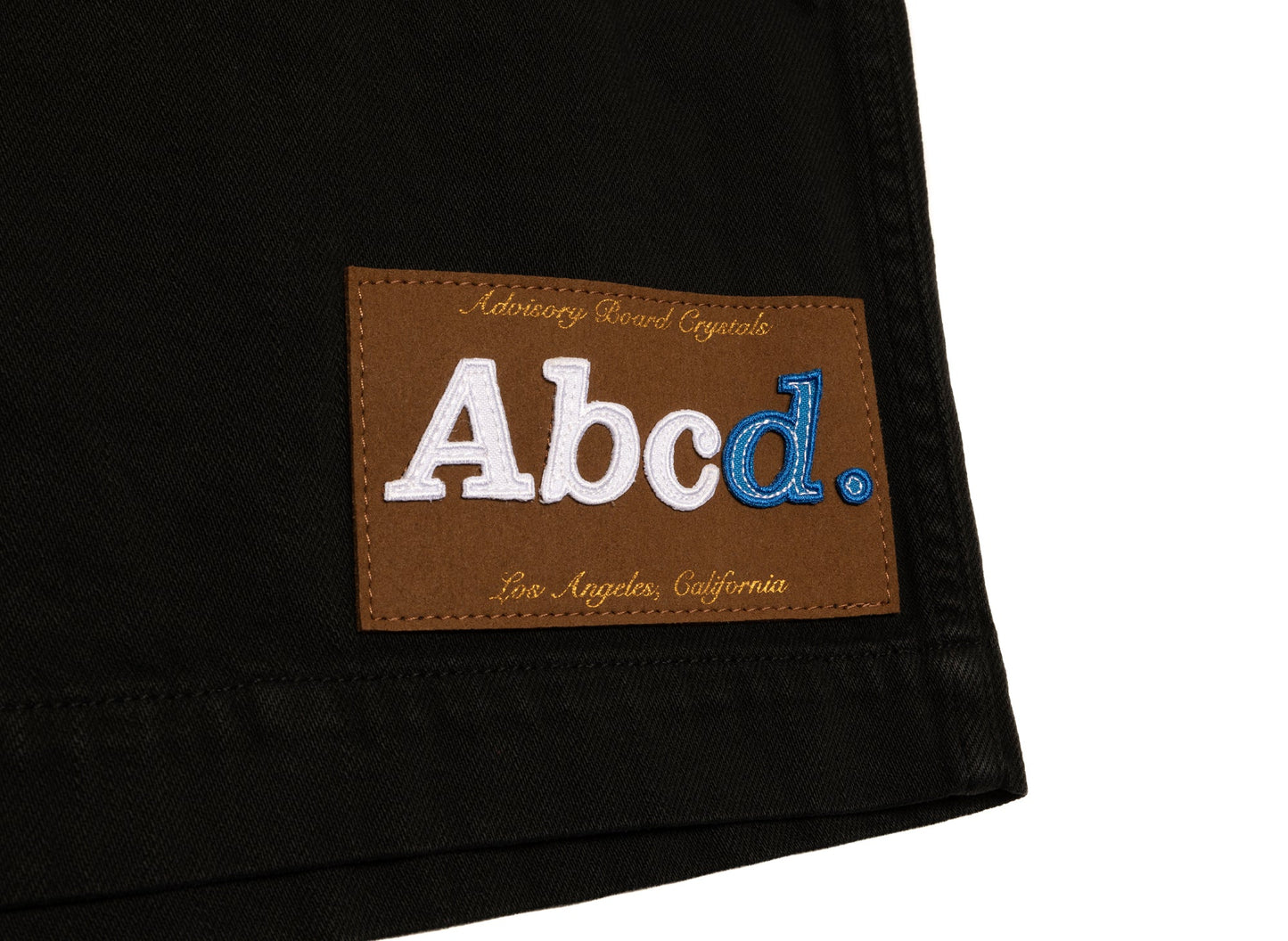 Advisory Board Crystals Abcd. Veste à capuche en jean noire