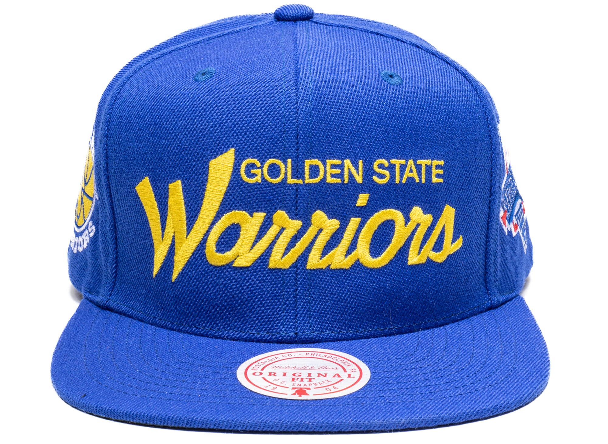golden state warriors hat mitchell and ness
