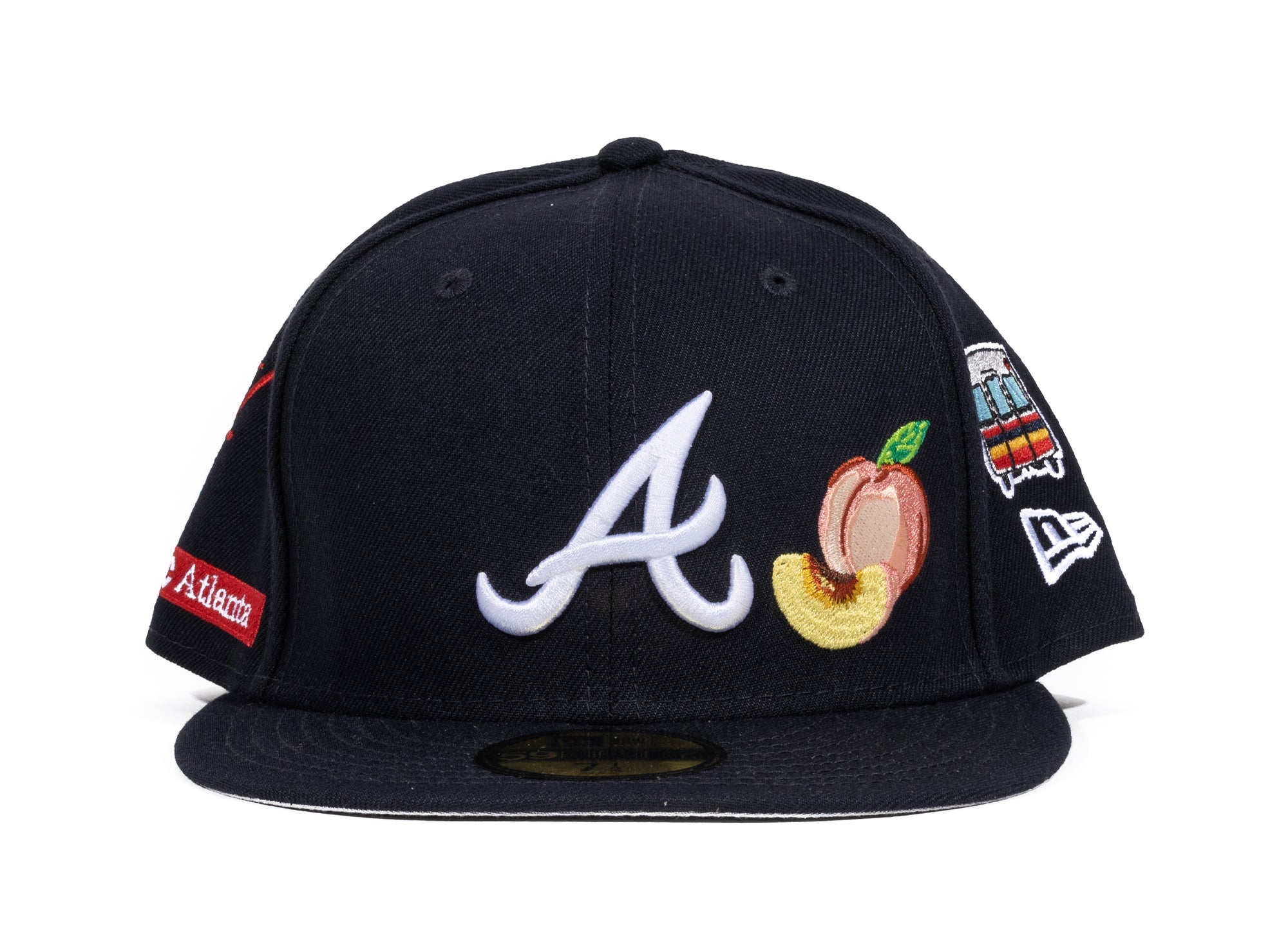 New Era Atlanta Braves Embroidered Fitted Hat