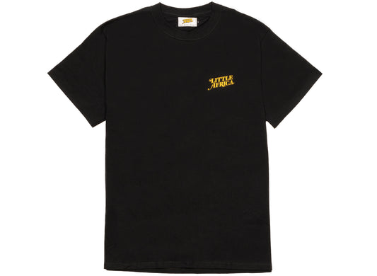 Little Africa Trademark Logo Tee in Black