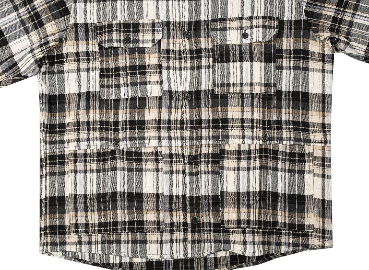 Reese Cooper Oversized Lightweight Flannel Shirt
