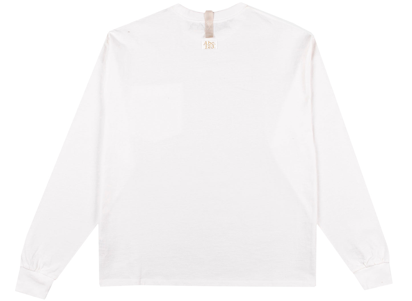 Advisory Board Crystals Abc. 123. Long Sleeve Pocket Tee in Selenite