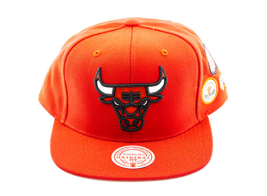 Mitchell & Ness Blue Under Finals Snapback HWC Chicago Bulls