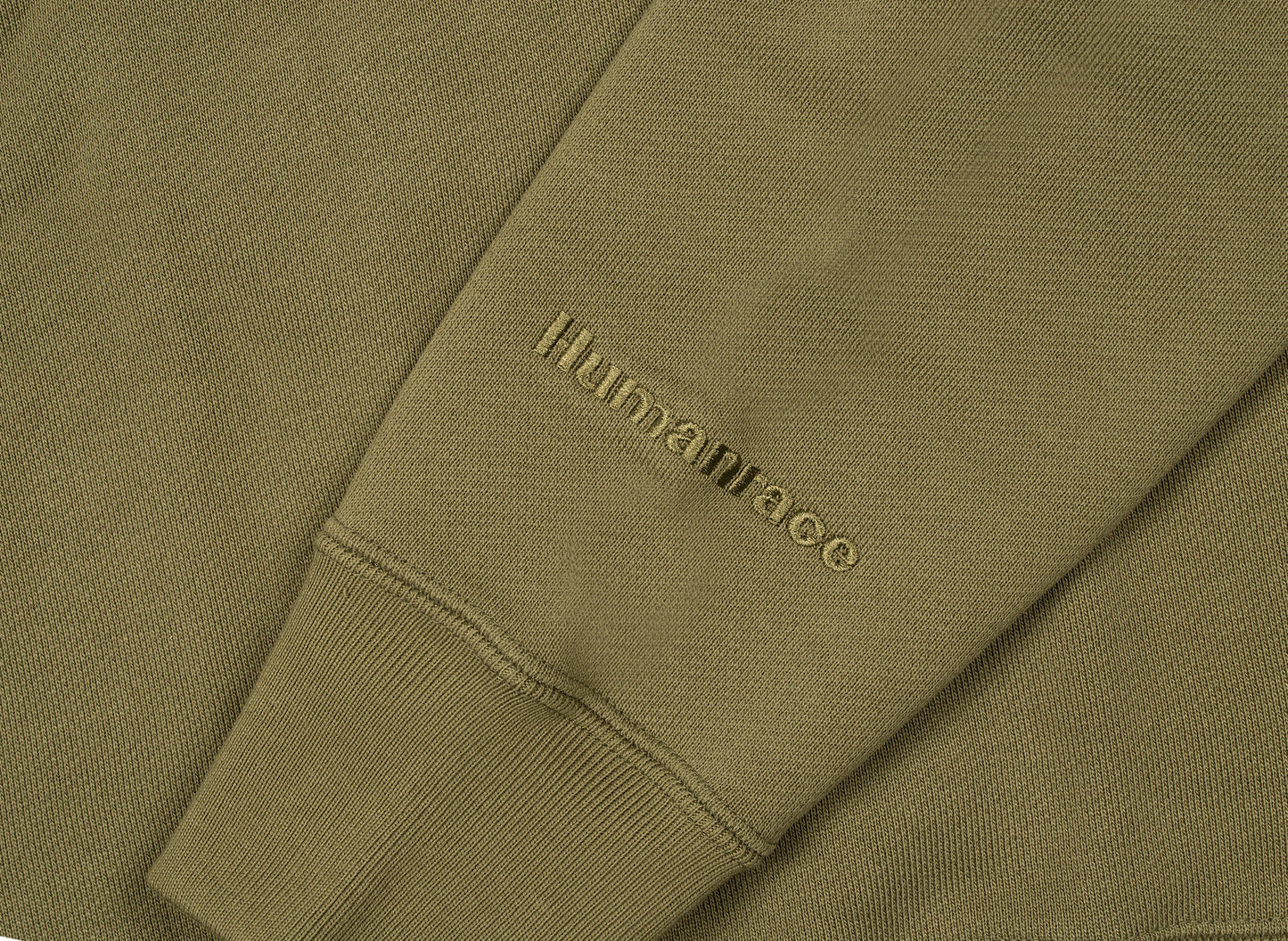 Adidas Pharrell Williams Basics Crewneck in Olive
