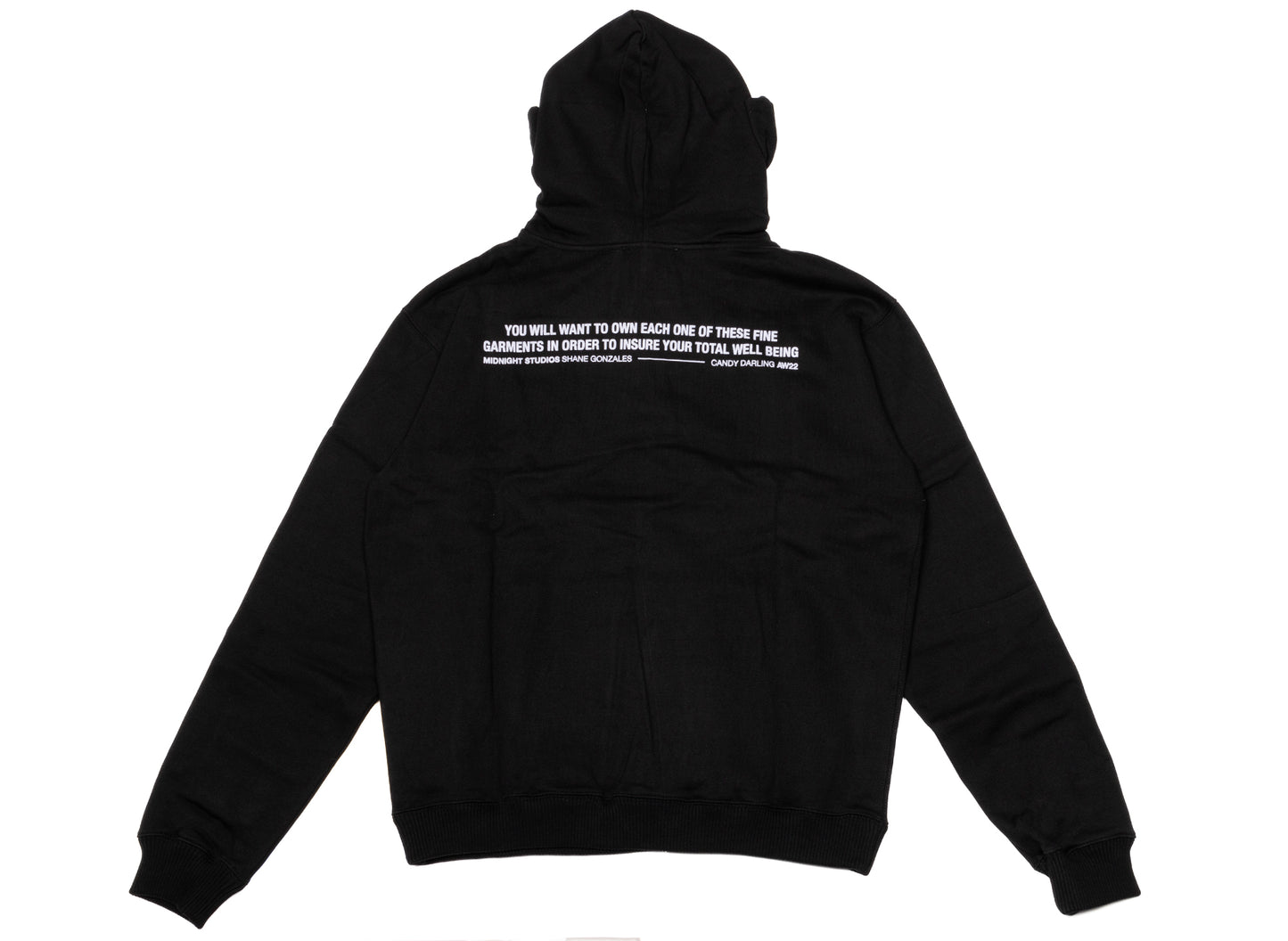 Midnight Studios Micro Hooded Sweatshirt