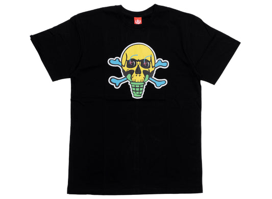 Ice Cream Reveal S/S Tee in Black
