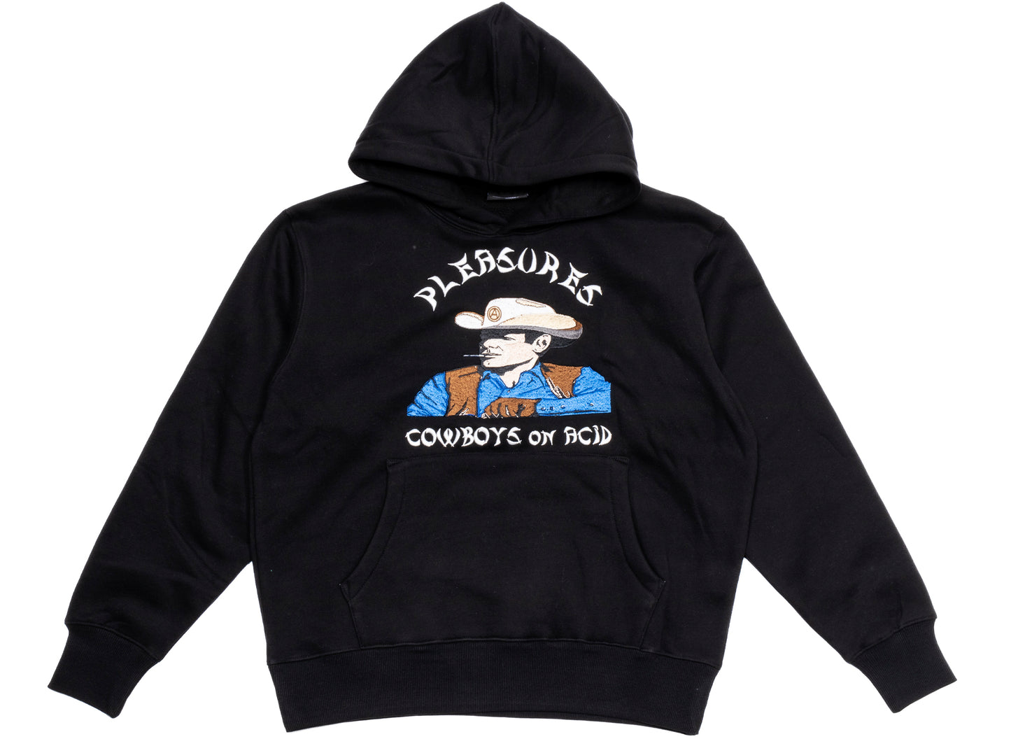 Sweat à capuche Pleasures Rhythm noir