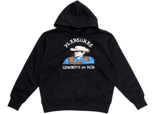 Pleasures Rhythm Hoodie in Black