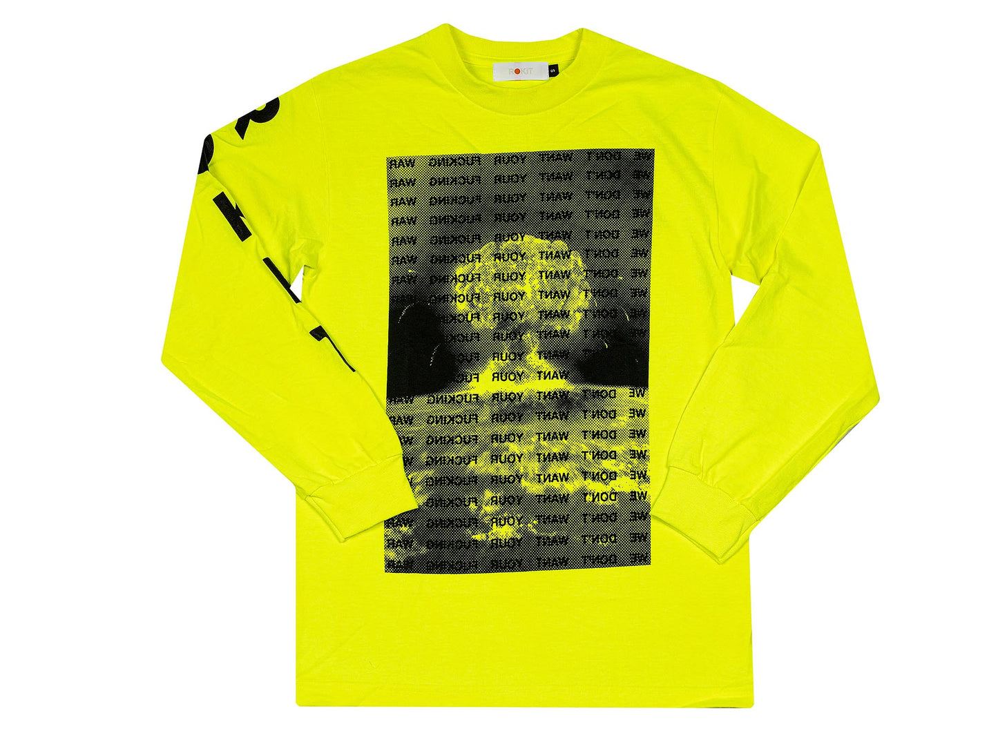 Rokit Ceasefire Long Sleeve Tee 'Yellow'