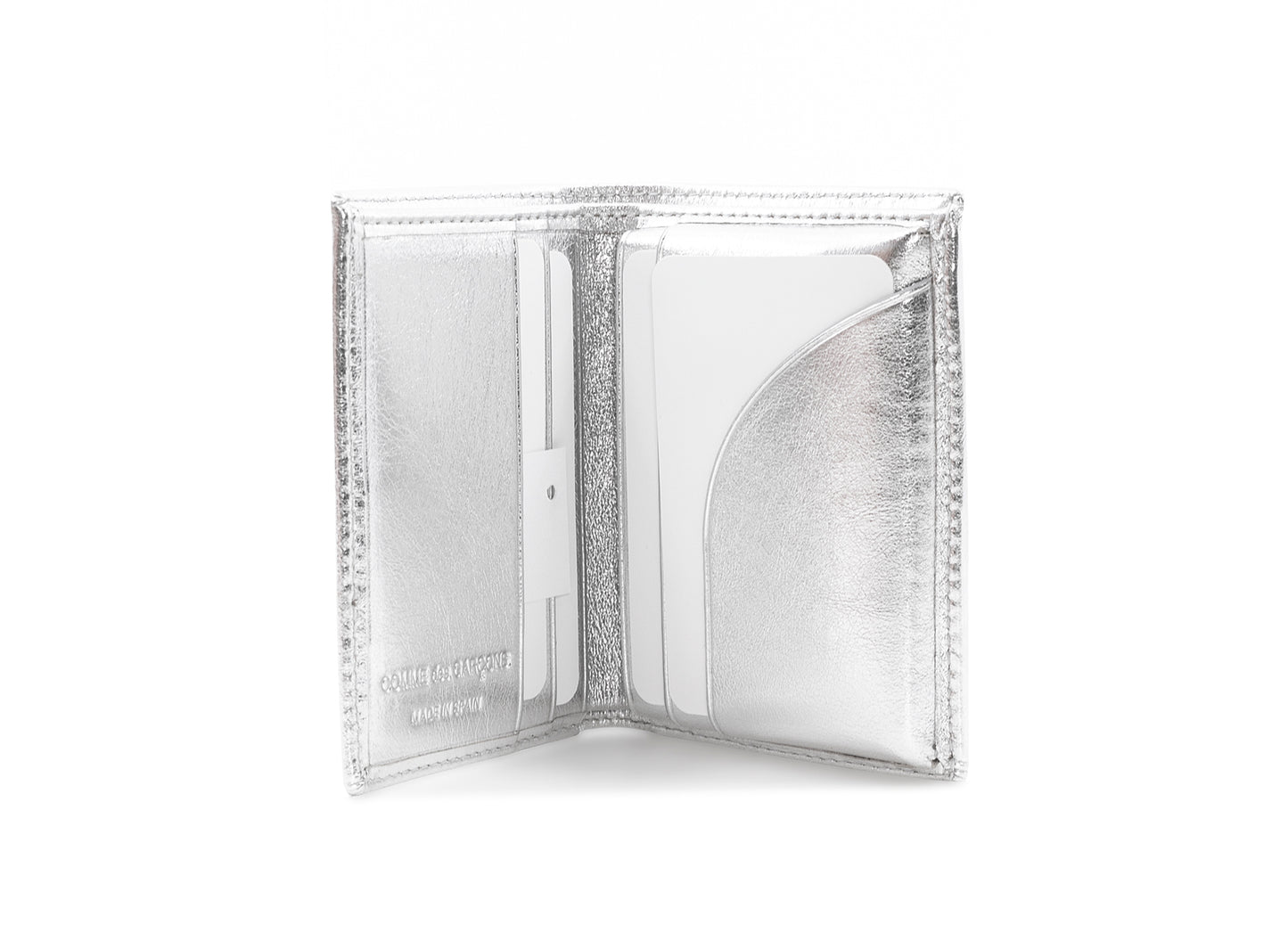Comme des Garçon Gold Line Wallet in Silver