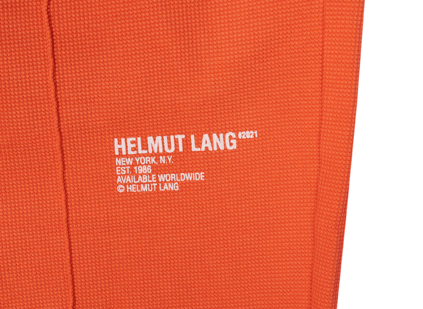 Helmut Lang Waffle Sweatpants