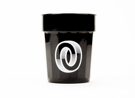 Oneness Boutique Black Hard Plastic Cup