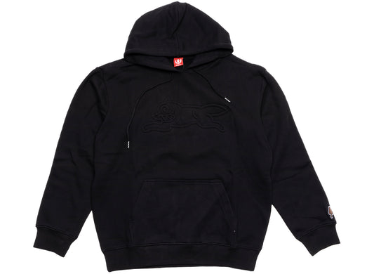 Ice Cream Raised Hoodie in Black