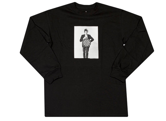 Pleasures Bob Dylan Darts Long Sleeve T-Shirt 'Black'