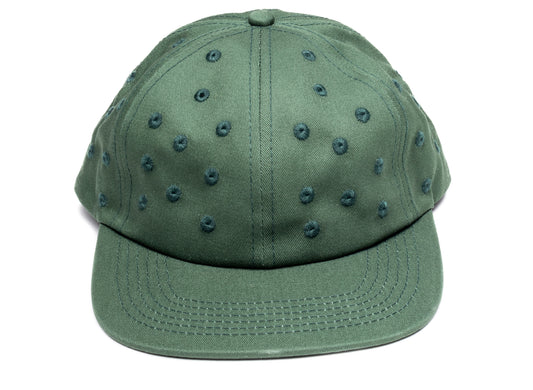 Pleasures Eyelet Snapback in Green