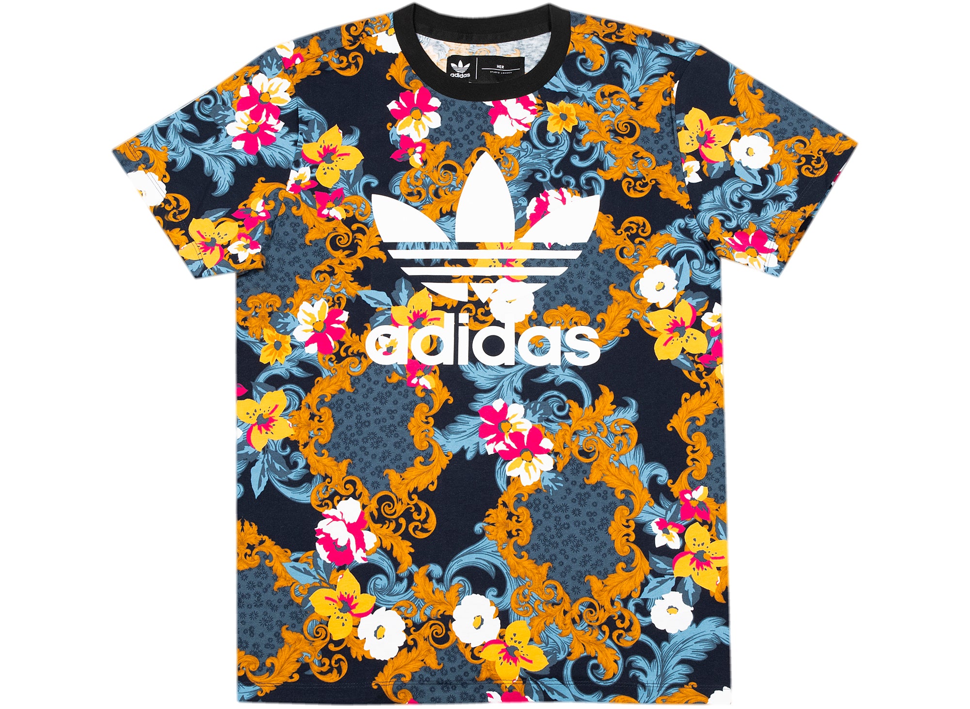Studio London x adidas Floral Over Print Women's T-Shirt – Oneness Boutique