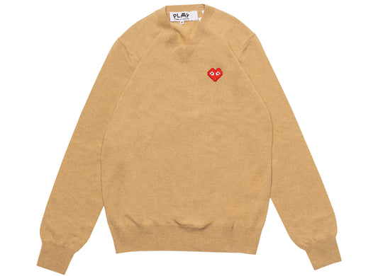 Comme des Garçons Play x Invader V Neck Pullover