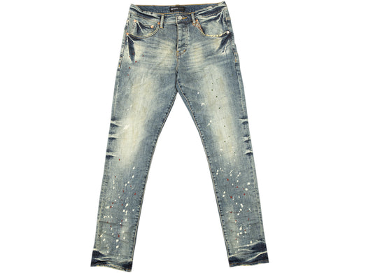 Purple Brand Vintage Spotted Indigo Jeans