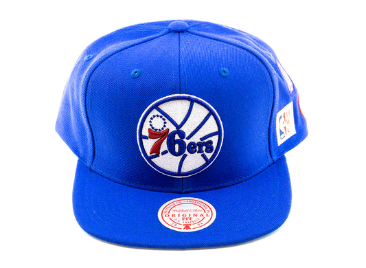 Mitchell & Ness Blue Under Finals Snapback HWC Philadelphia 76ers