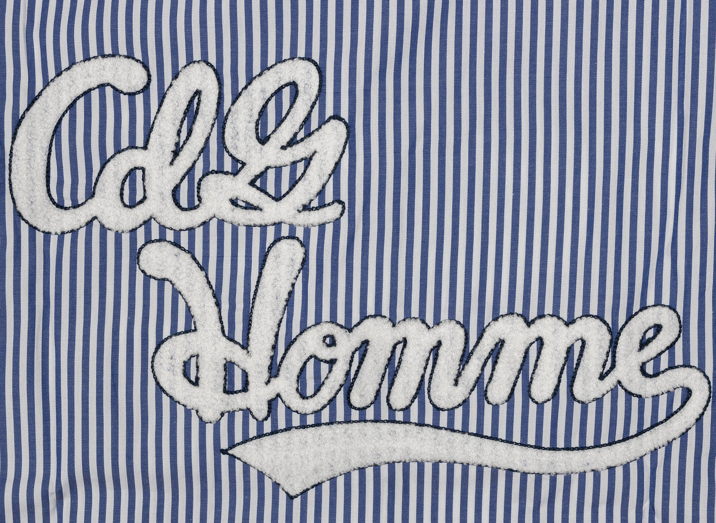 Comme des Garçons HOMME Chenille Button Up Shirt