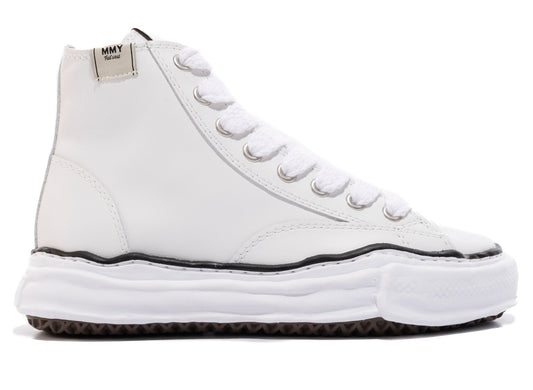 Maison Mihara Yasuhiro High Top Lace Up Sneaker in White