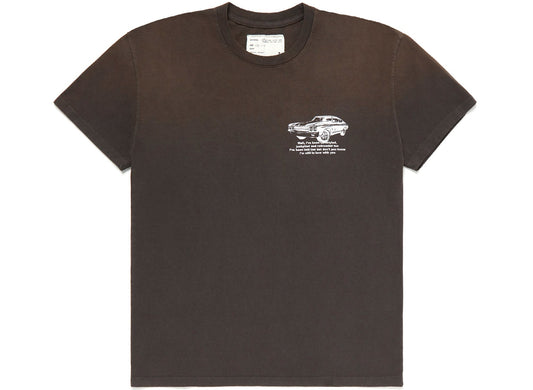 One of These Days Cross Tee in Black