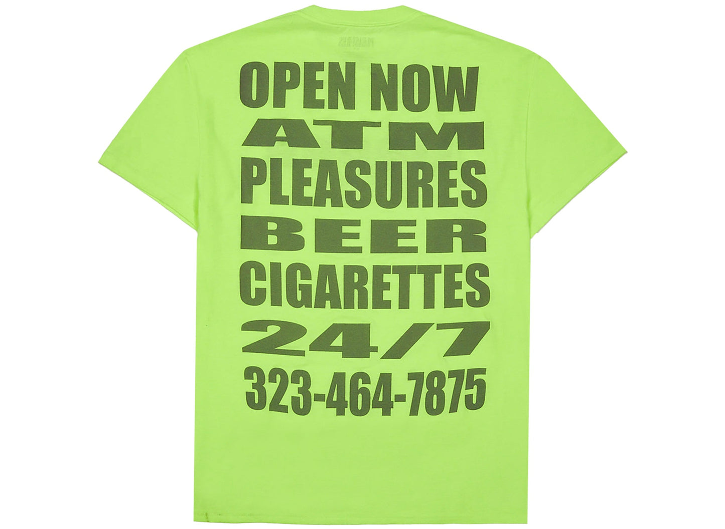 Pleasures Liquor Tee in Green