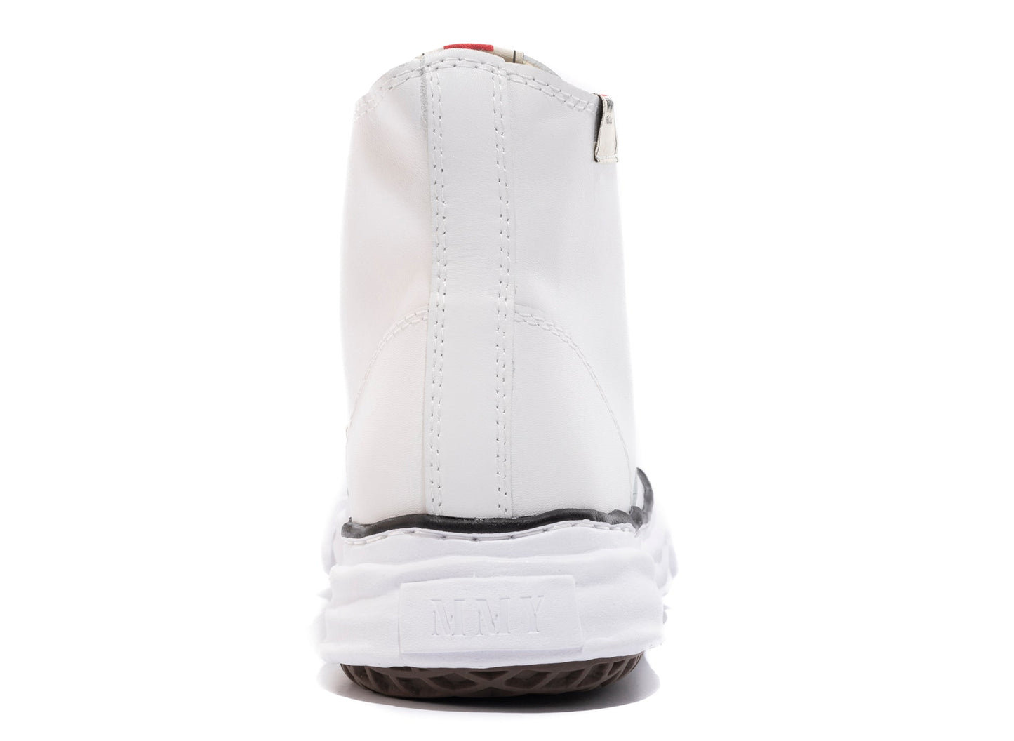 Maison Mihara Yasuhiro High Top Lace Up Sneaker in White