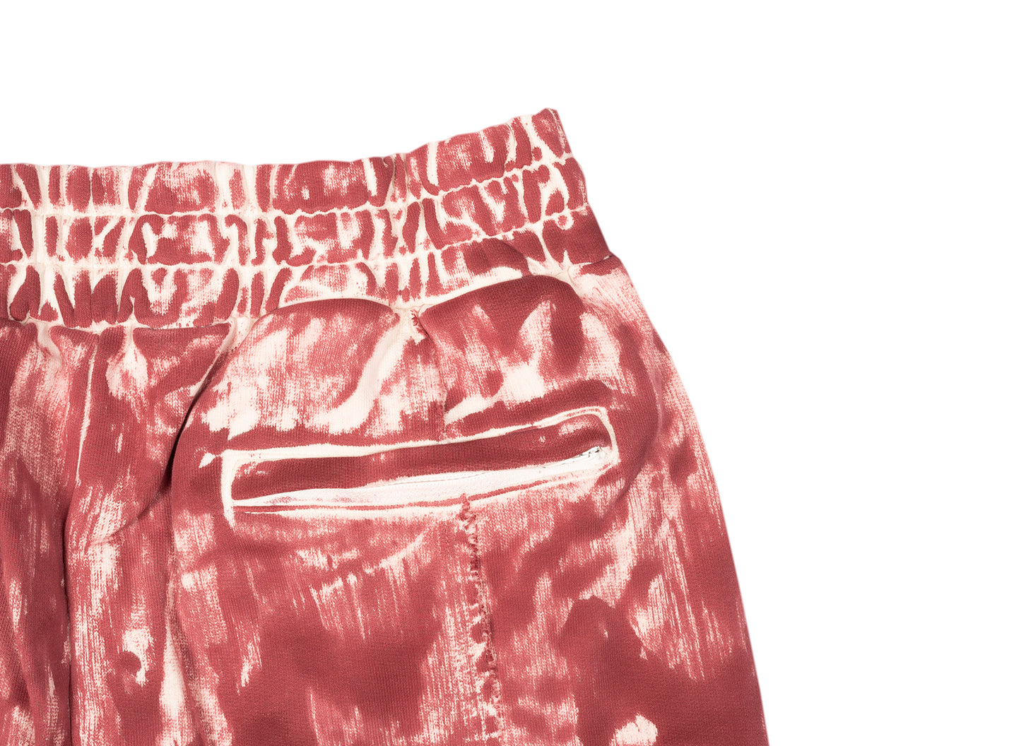 A-COLD-WALL* Corrosion Sweatpants in Deep Red