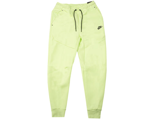 Men's Nike NSW Tech Fleece Joggers in Lime Green