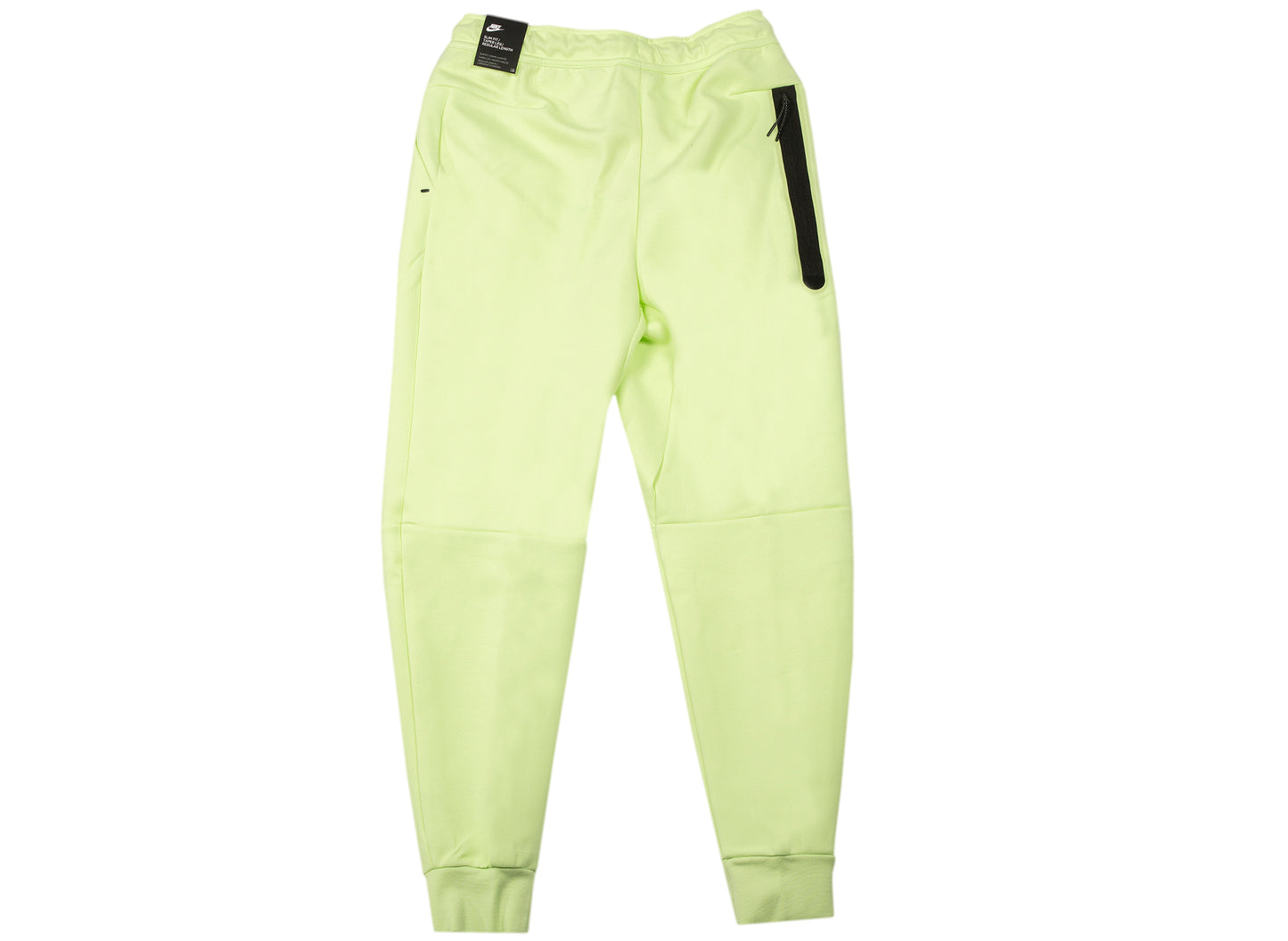 Men's Nike NSW Tech Fleece Joggers in Lime Green