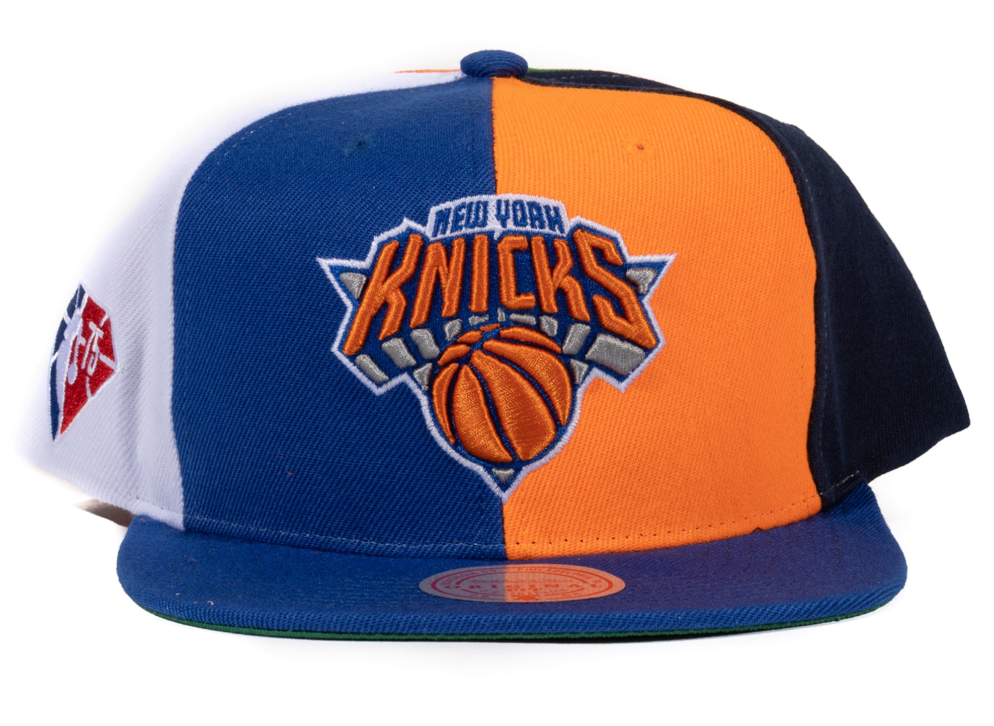 New York Knicks Men’s Mitchell & Ness NBA Team Ground 2.0 Snapback Hat