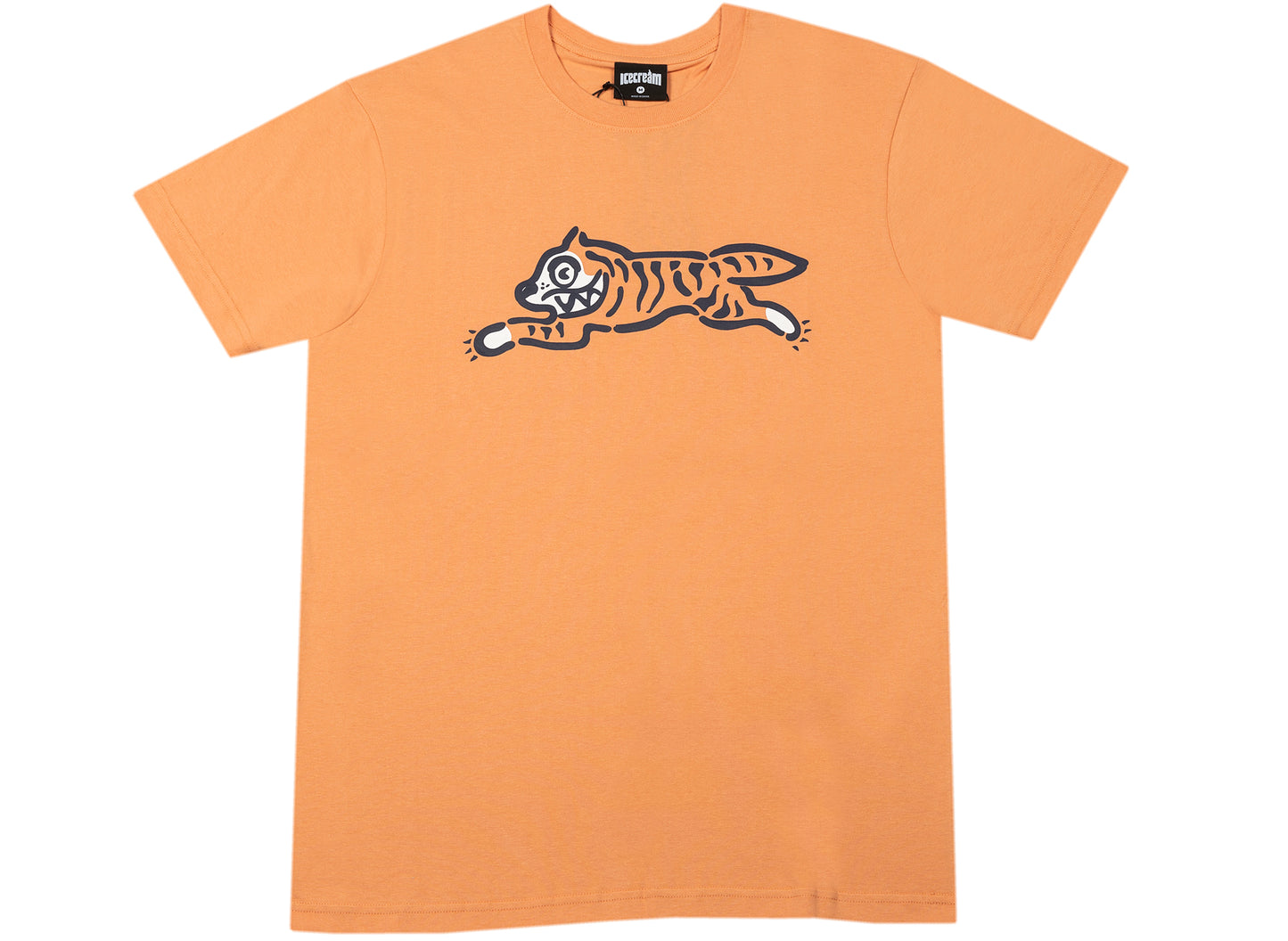 Ice Cream Tiger S/S Tee in Orange