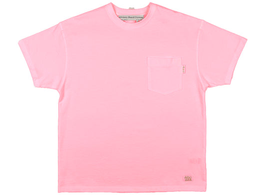 Advisory Board Crystals Abc. 123. Short Sleeve Pocket Tee in Morganite