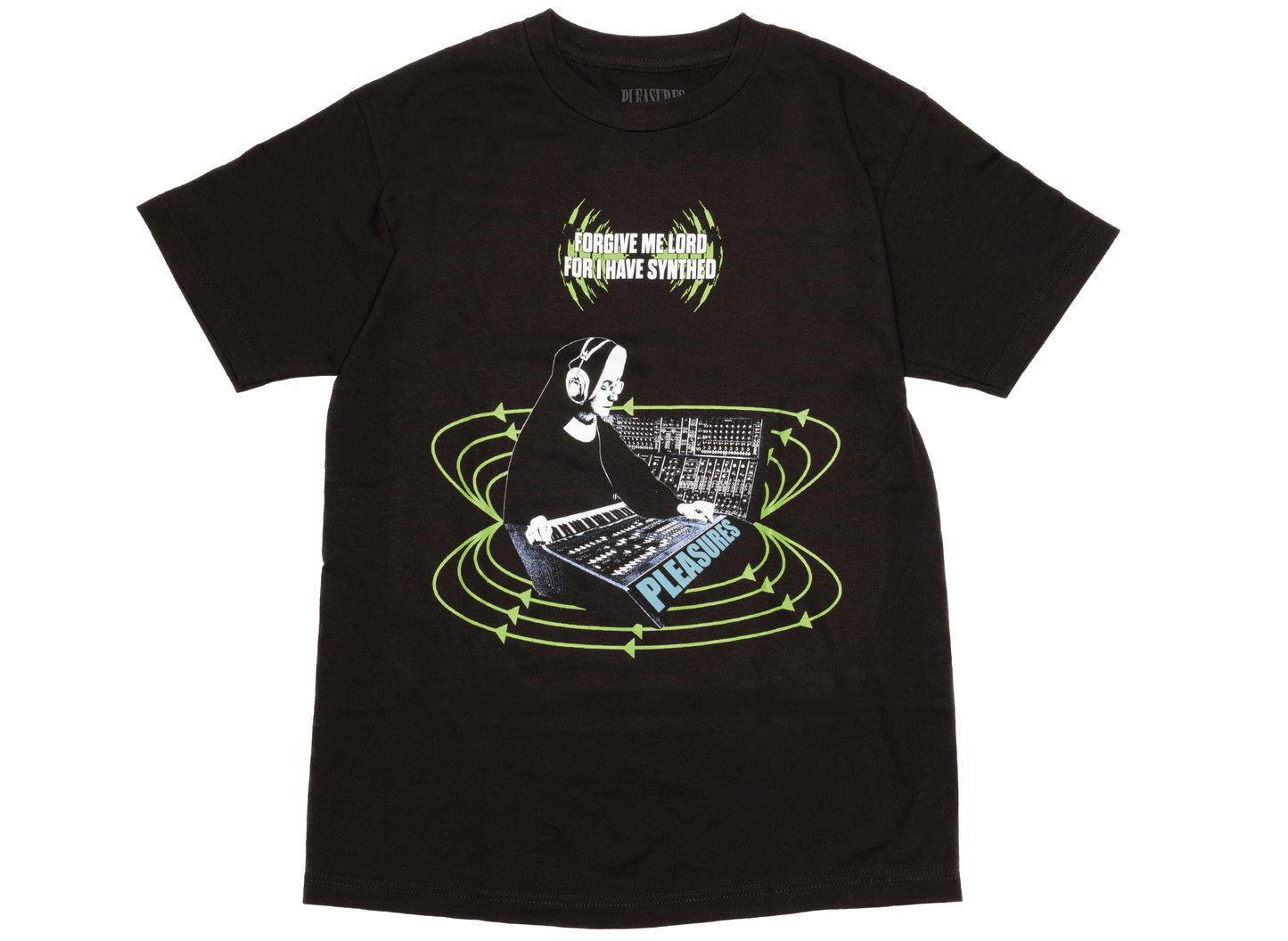 Pleasures Synth Tee in Black
