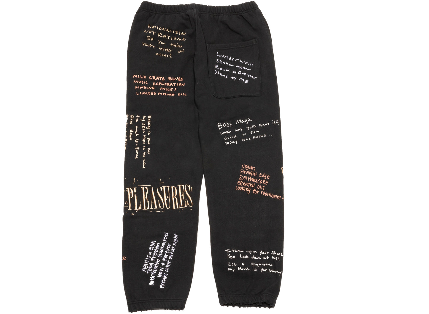 Pantalon de jogging Pleasures Remote noir
