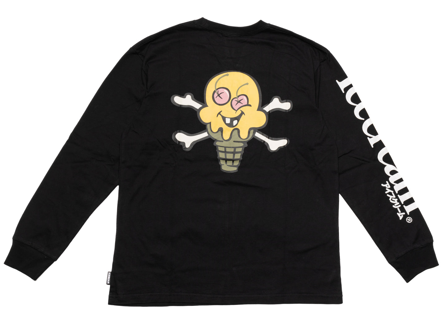Ice Cream Henry L/S Knit in Black