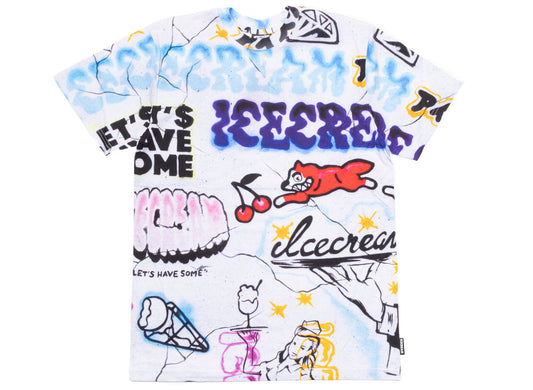 Ice Cream All Day Lion Tee