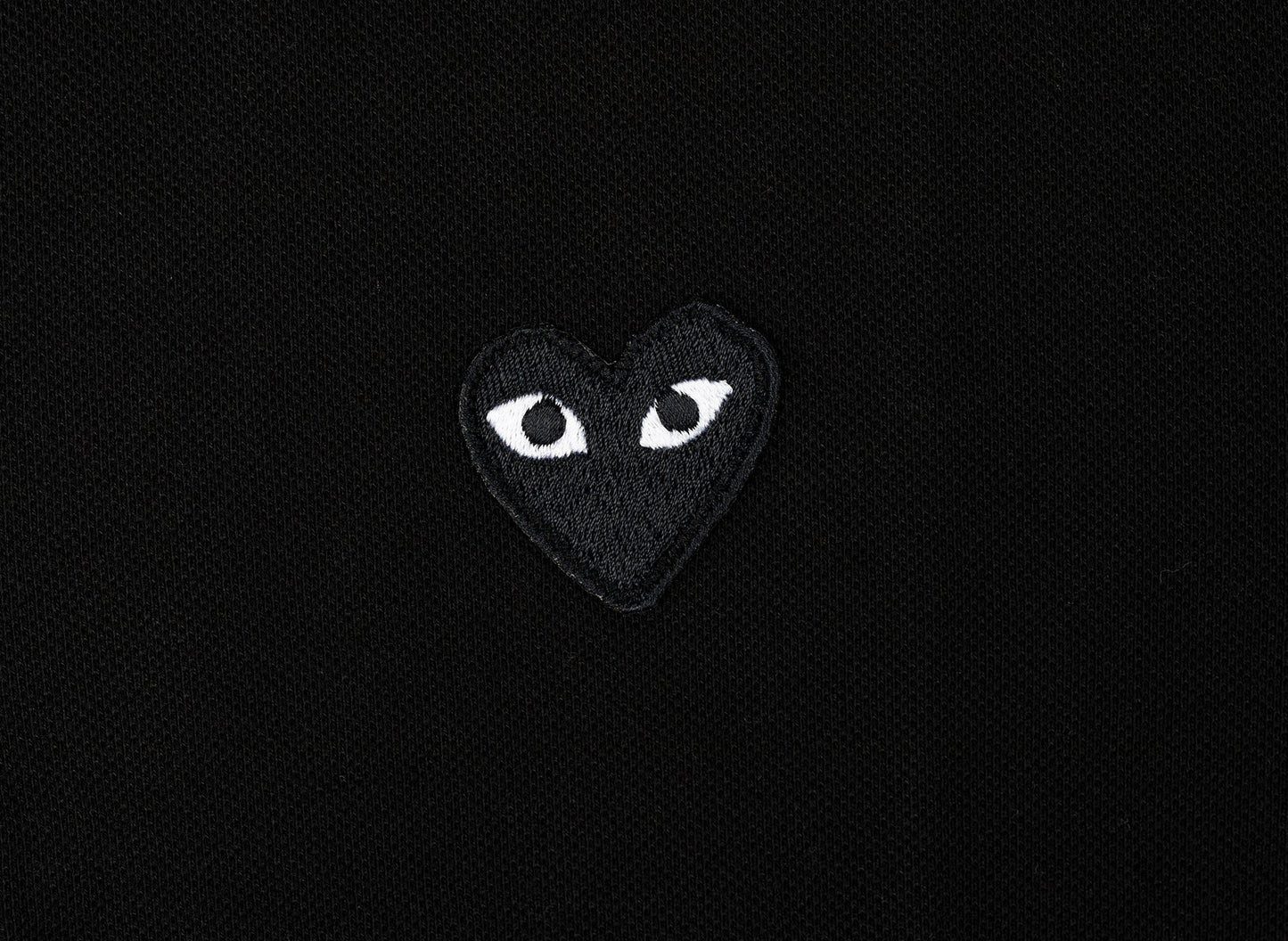 Comme des Garçons Play Blackout Heart Button-Up