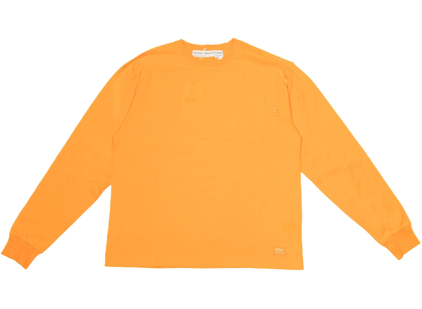 Advisory Board Crystals Abc. 123. Long Sleeve Pocket Tee