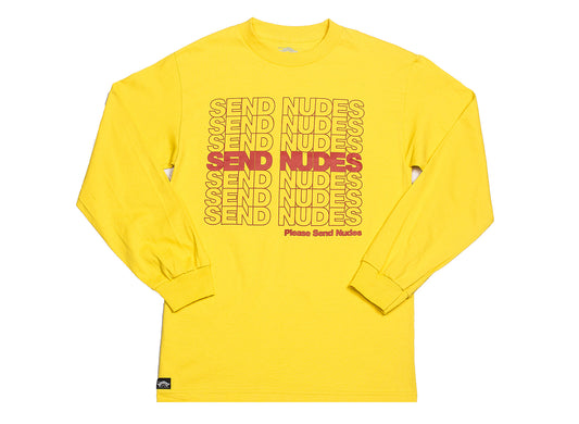 Made In Paradise Send Nudes Long Sleeve Tee
