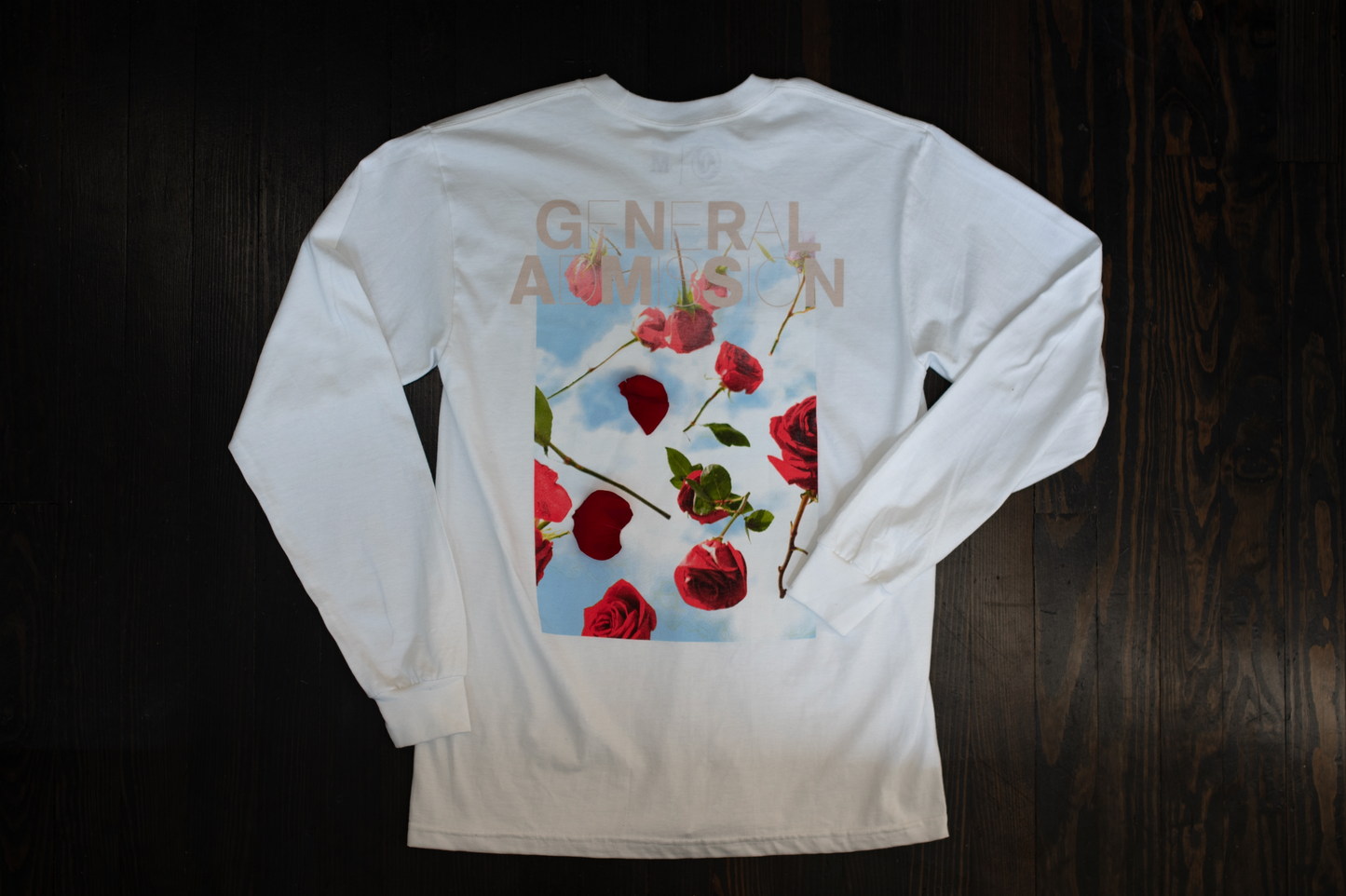 Oneness Derby Long Sleeve Shirt 'Raining Roses'