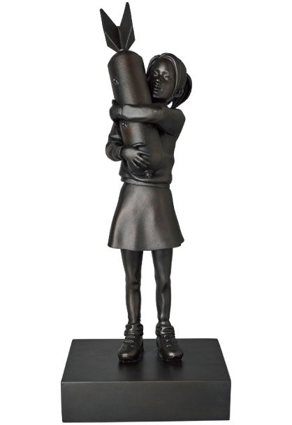 Medicom Toy Bomb Hugger Bronze Statue BE@RBRICK xld